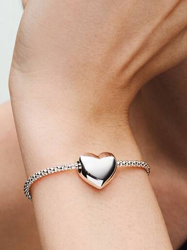 Be Love Inngraverbart Stort Hjerte Charm