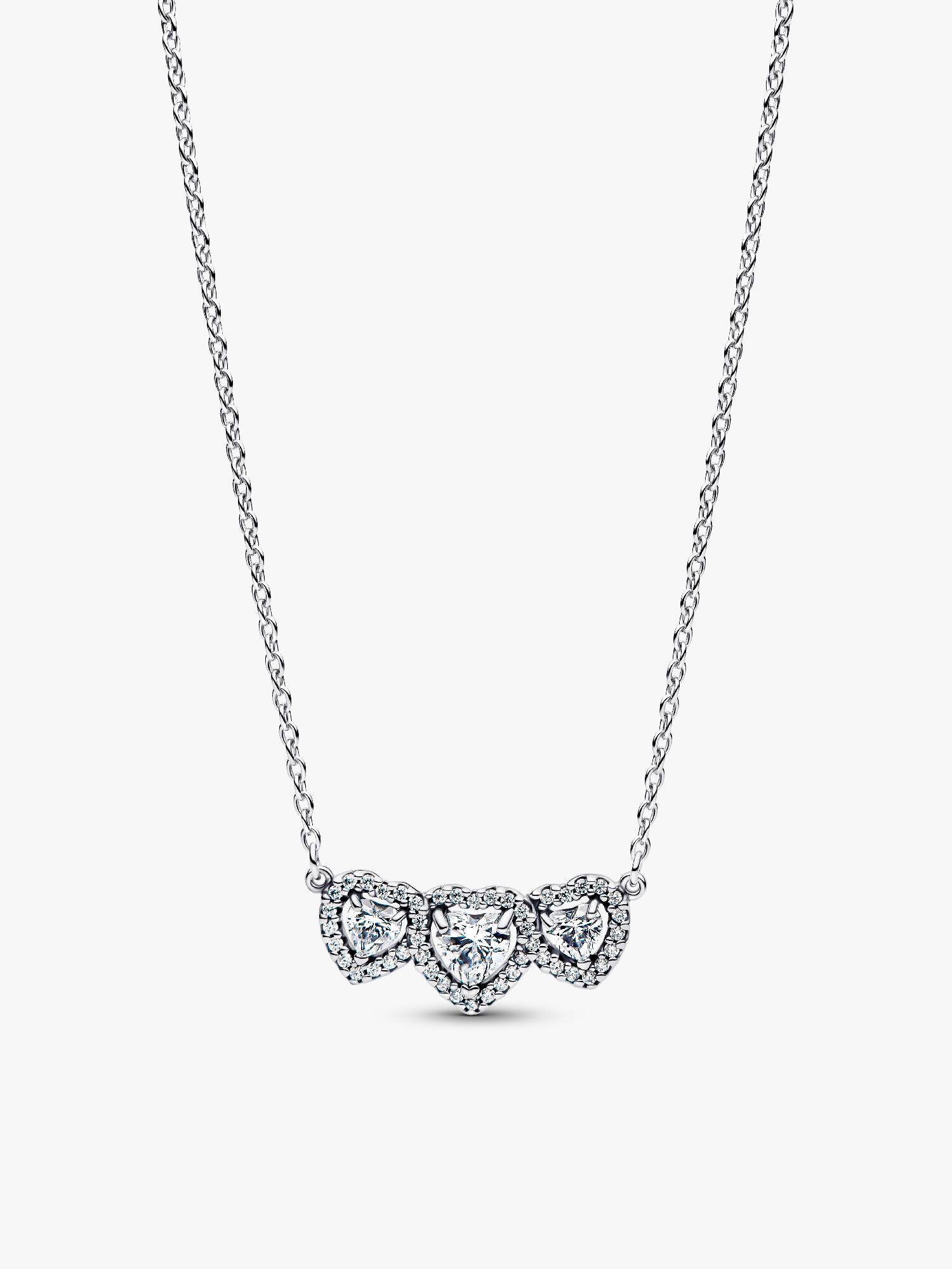 Halo Hjerte Triologi Collier Halskjede