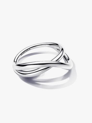 Infinityring med Organisk Form