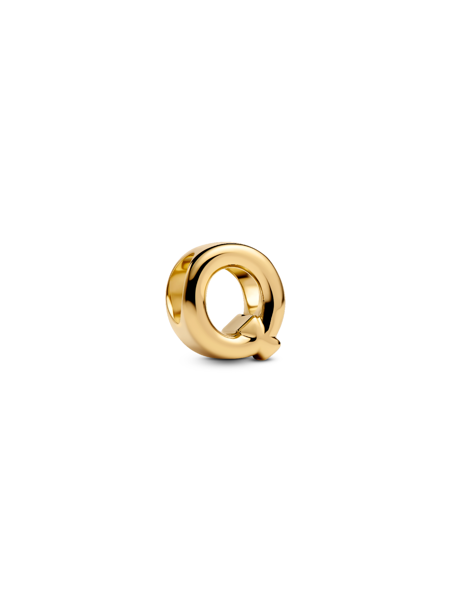 Mini Bokstaven Q Alfabet Charm