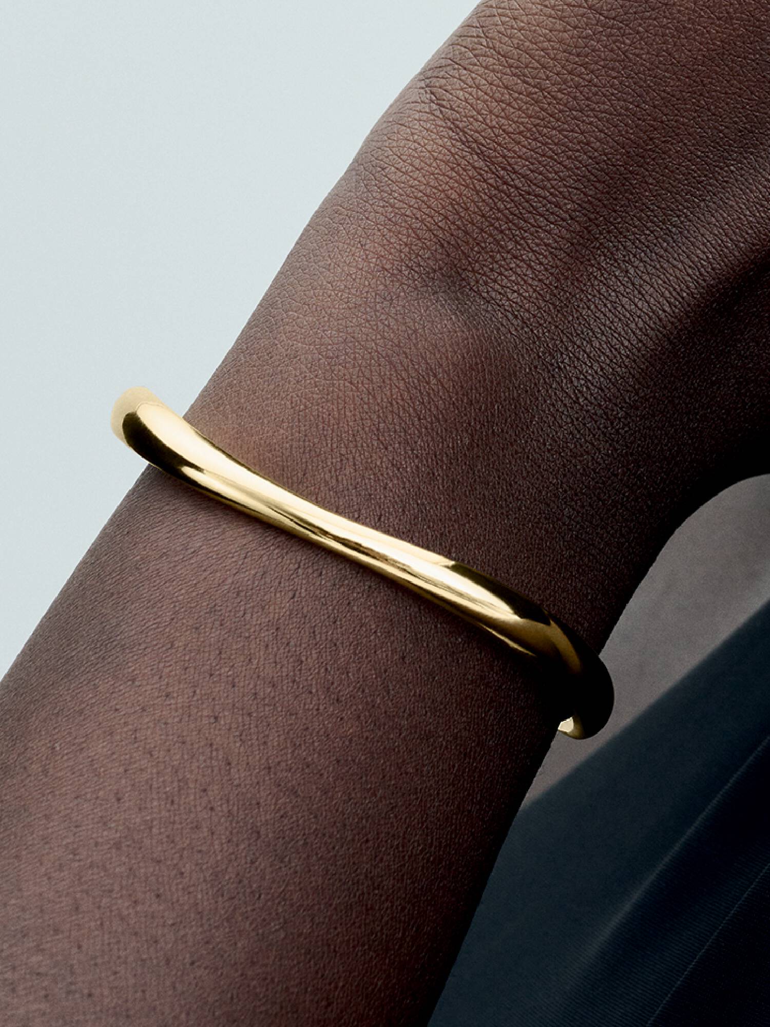 Organisk Formet Åpent Bangle