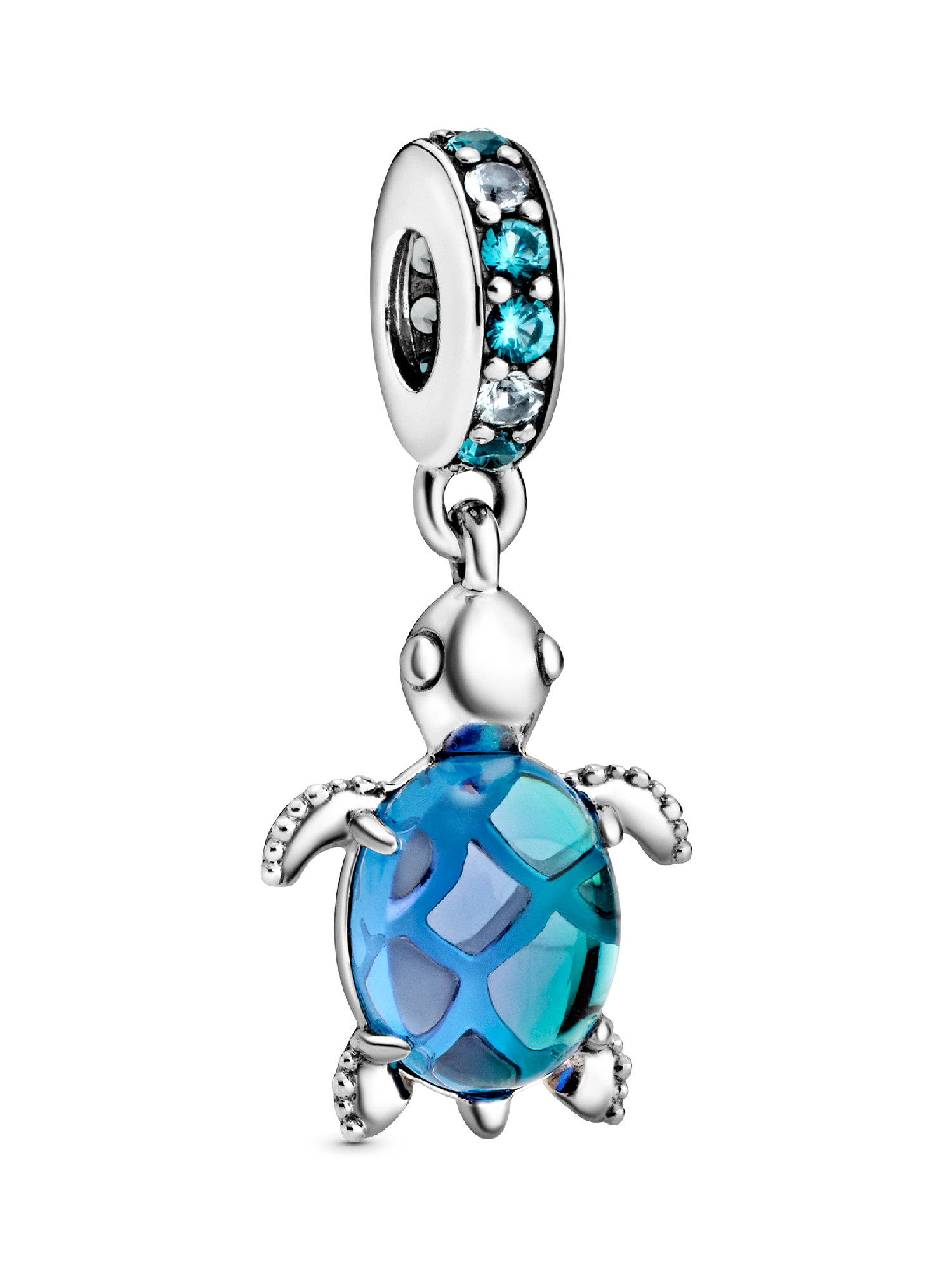 Havskilpadde Hengende Charm i Muranoglass
