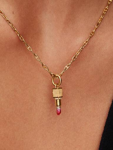 Pat McGrath The Red Lip Statement Hengende Charm