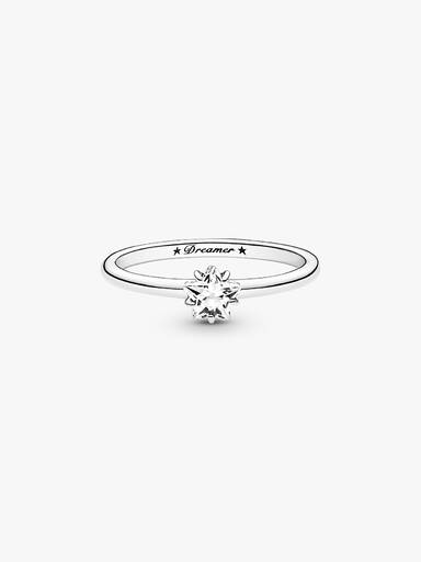 Himmelsk Funklende Stjerne Solitaire Ring