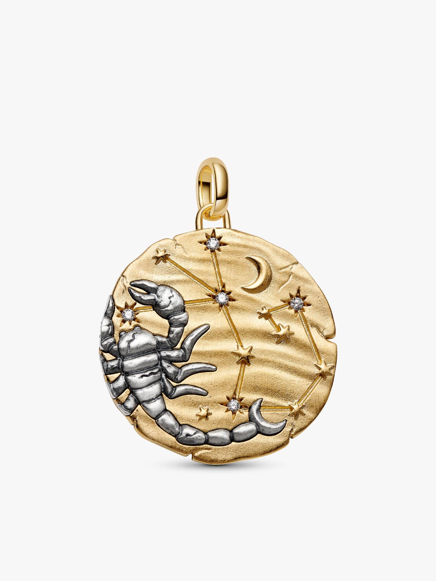 Stjernetegnet Skorpionen Oversized Medaljong Charm