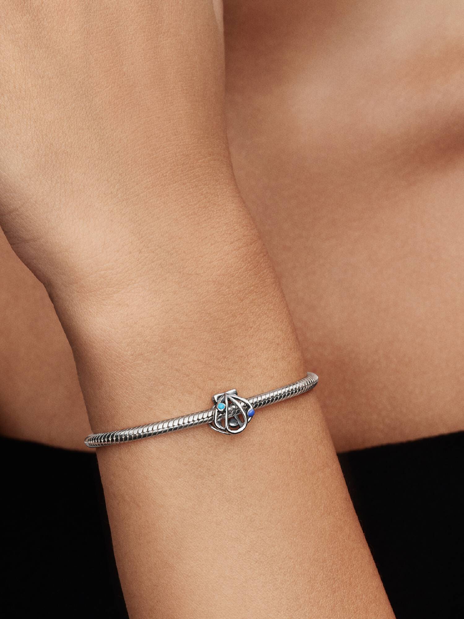 Openwork Skjell Charm