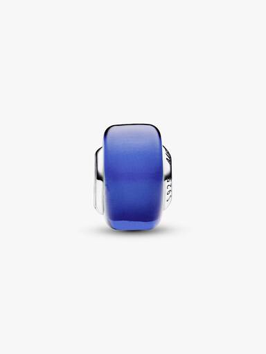Blå Mini Muranoglass Charm