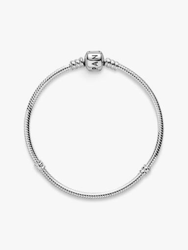 Slangekjedearmbånd med Tønnelås
