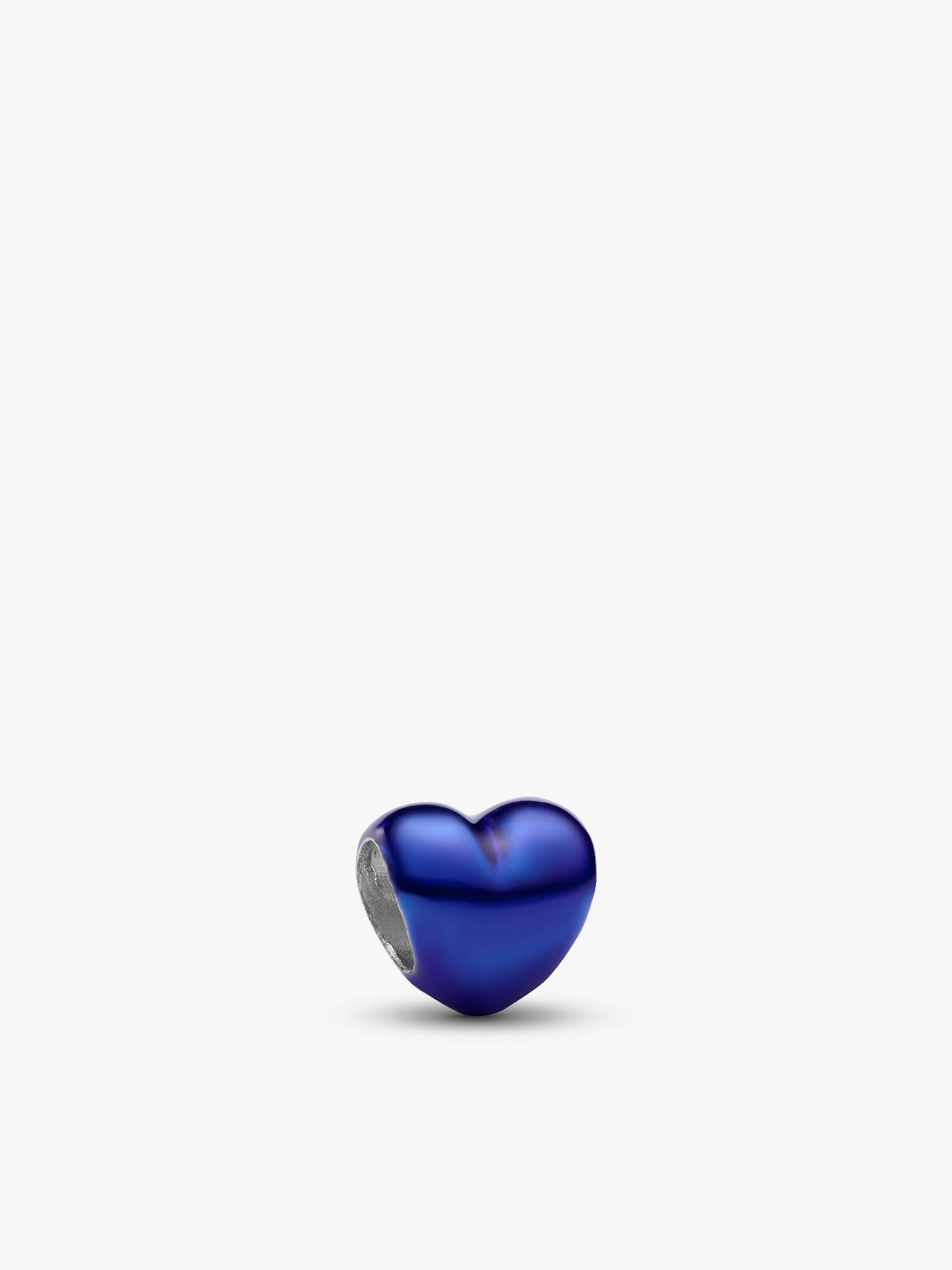 Blått Hjerte Mini Charm