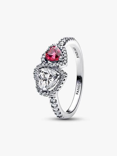 Halo Hjerter Ring