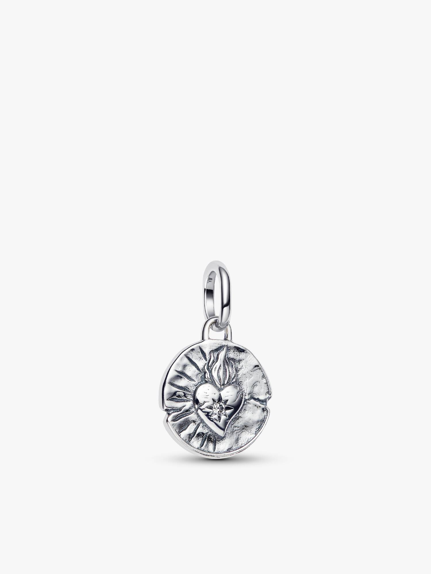 Hjerte Medaljong Charm