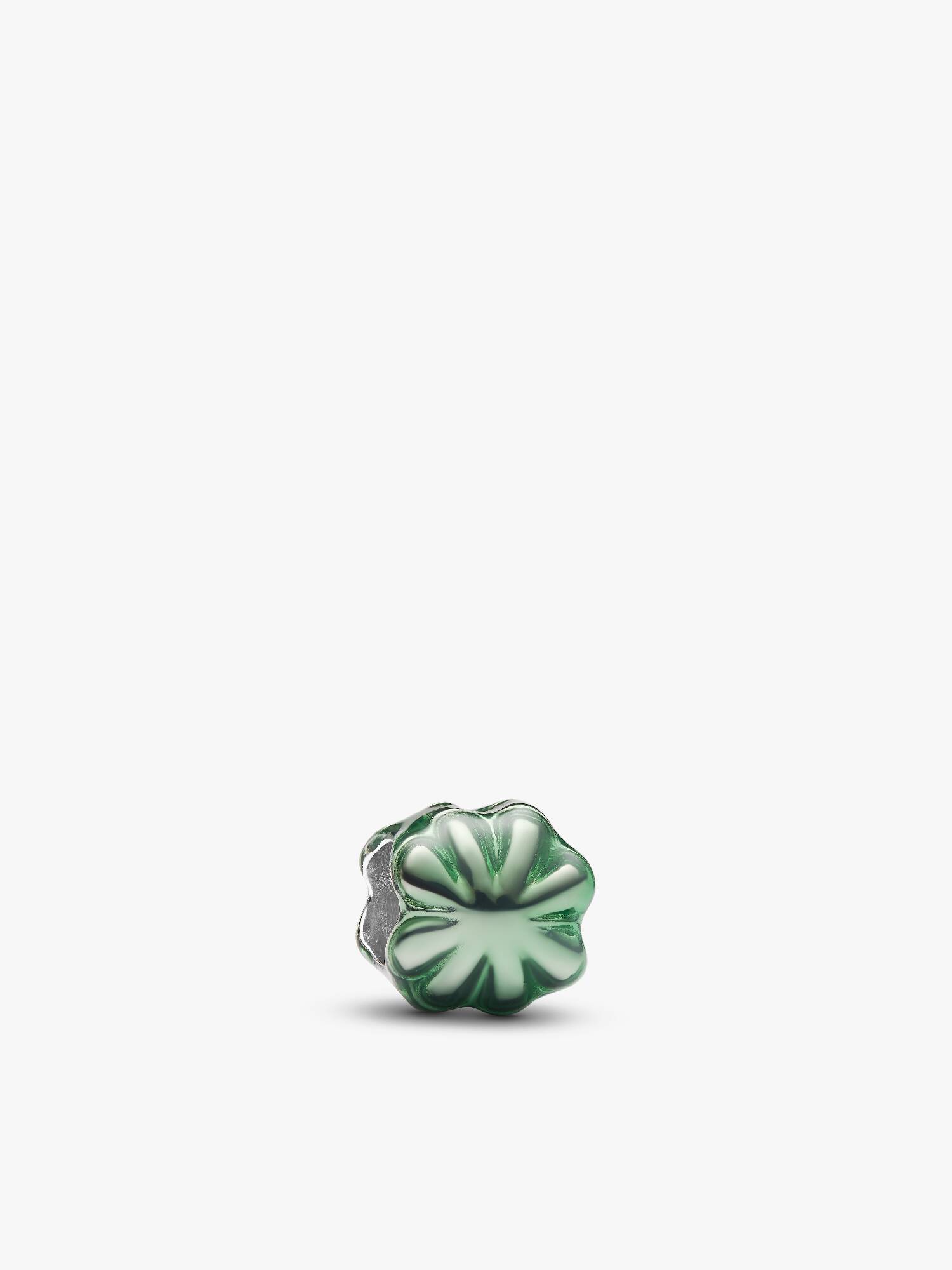 Grønn Kløver Mini Charm