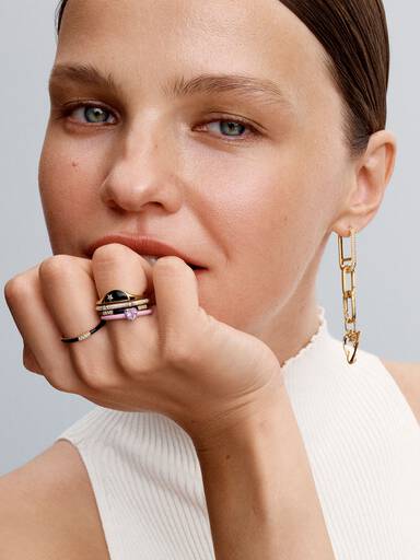 Hjerte med Vinger Mini Hengende Charm