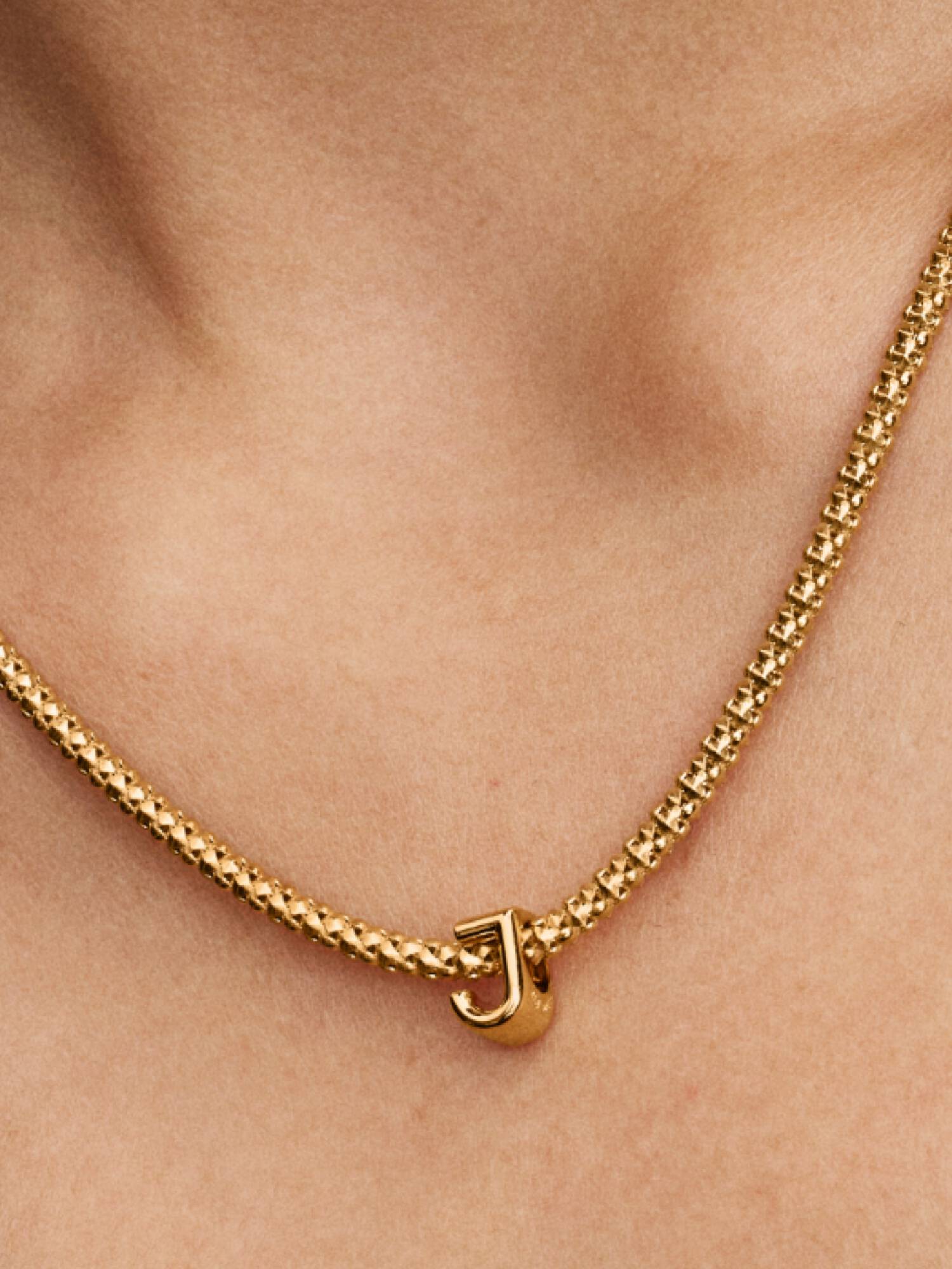 Mini Bokstaven J Alfabet Charm