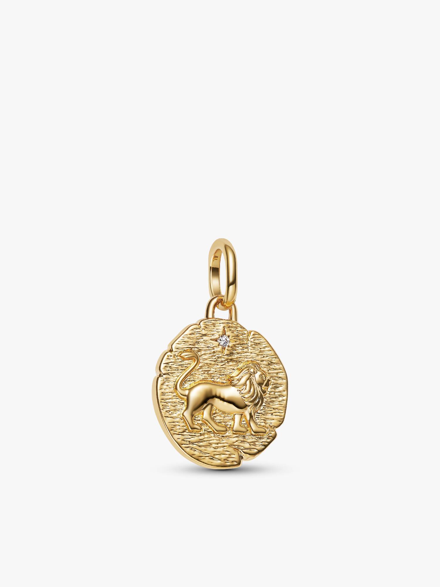 Løve Medaljongcharm