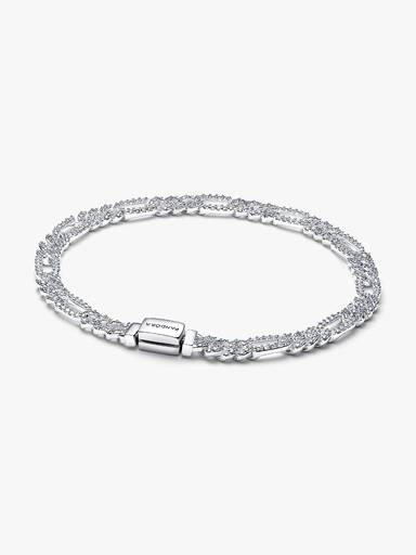 Ovalt Kubansk Kjede Armbånd