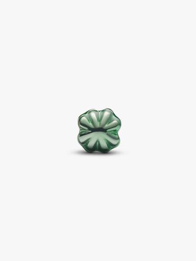 Grønn Kløver Mini Charm