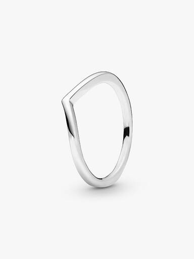 Polert Ønskebein Ring