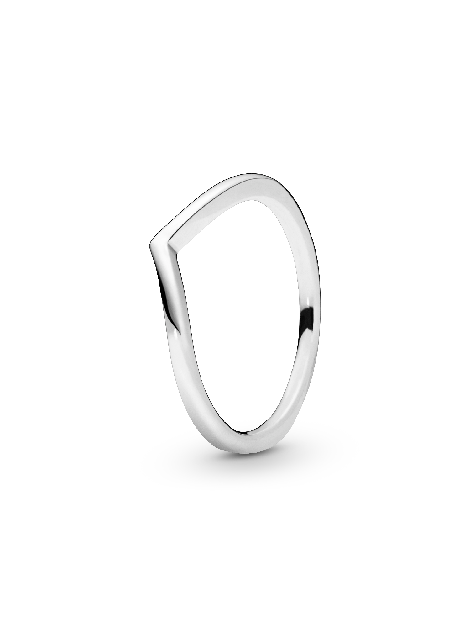 Polert Ønskebein Ring