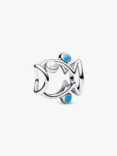 Openwork Fisk Charm