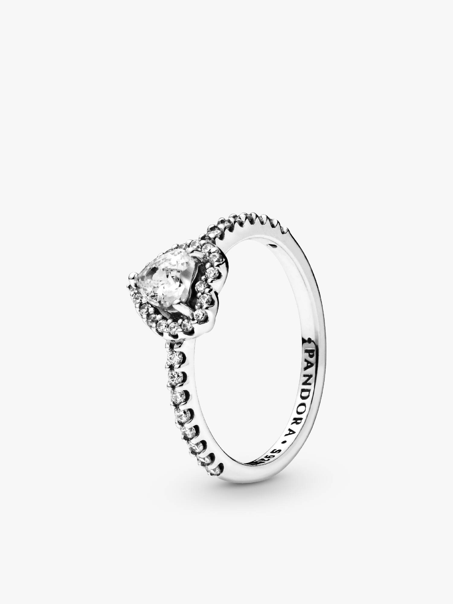 Elevated Heart ring