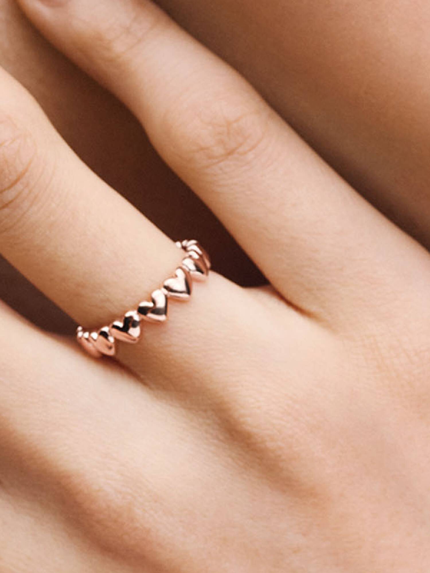 Rad med Hjerter Ring