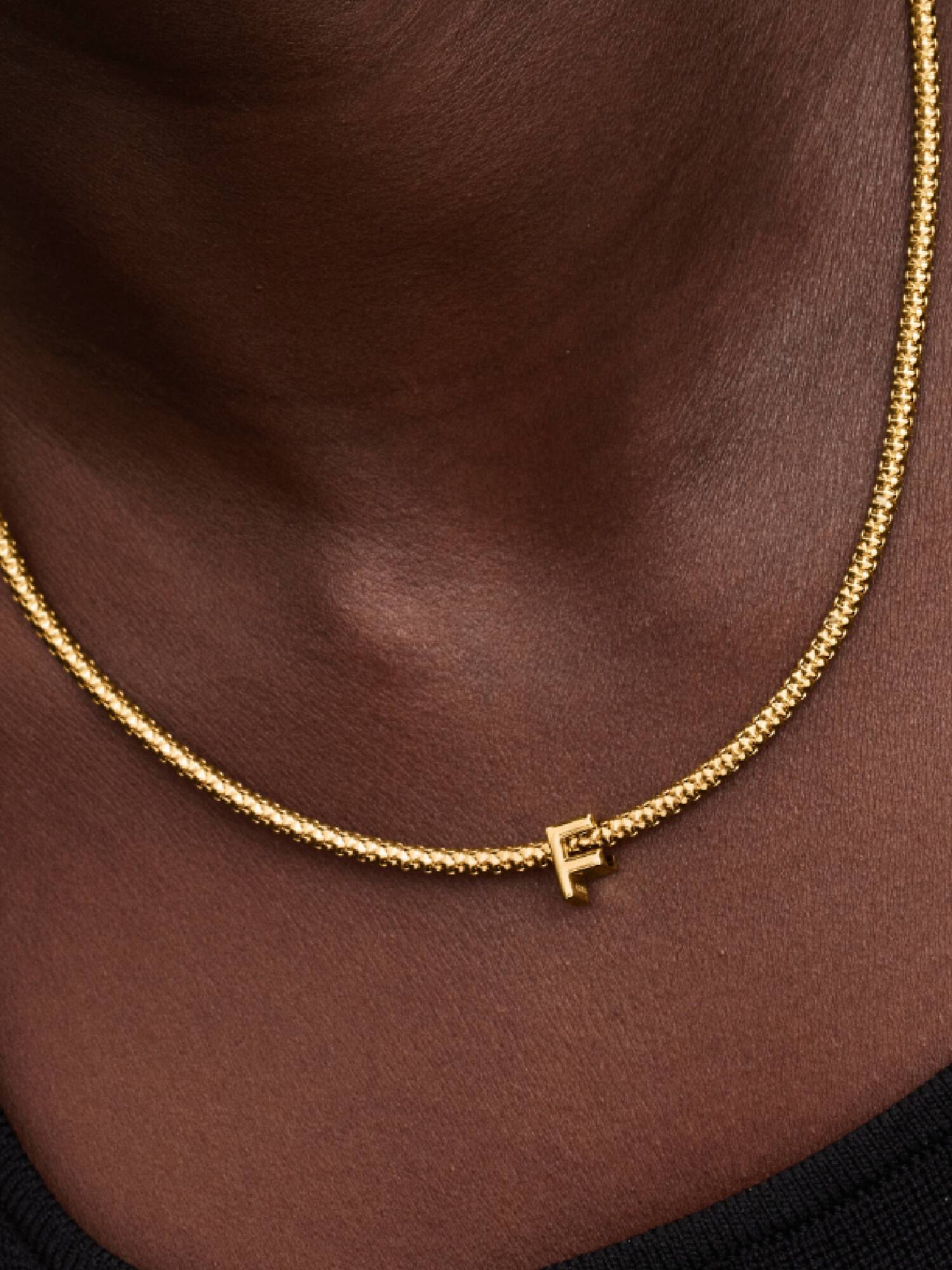 Mini Bokstaven F Alfabet Charm