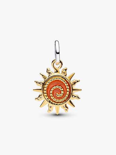 Virvlende Sol Tofarget Hengende Charm