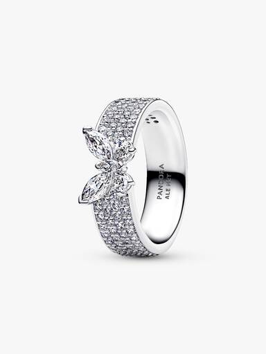 Funklende Sommerfugl Bred Ring
