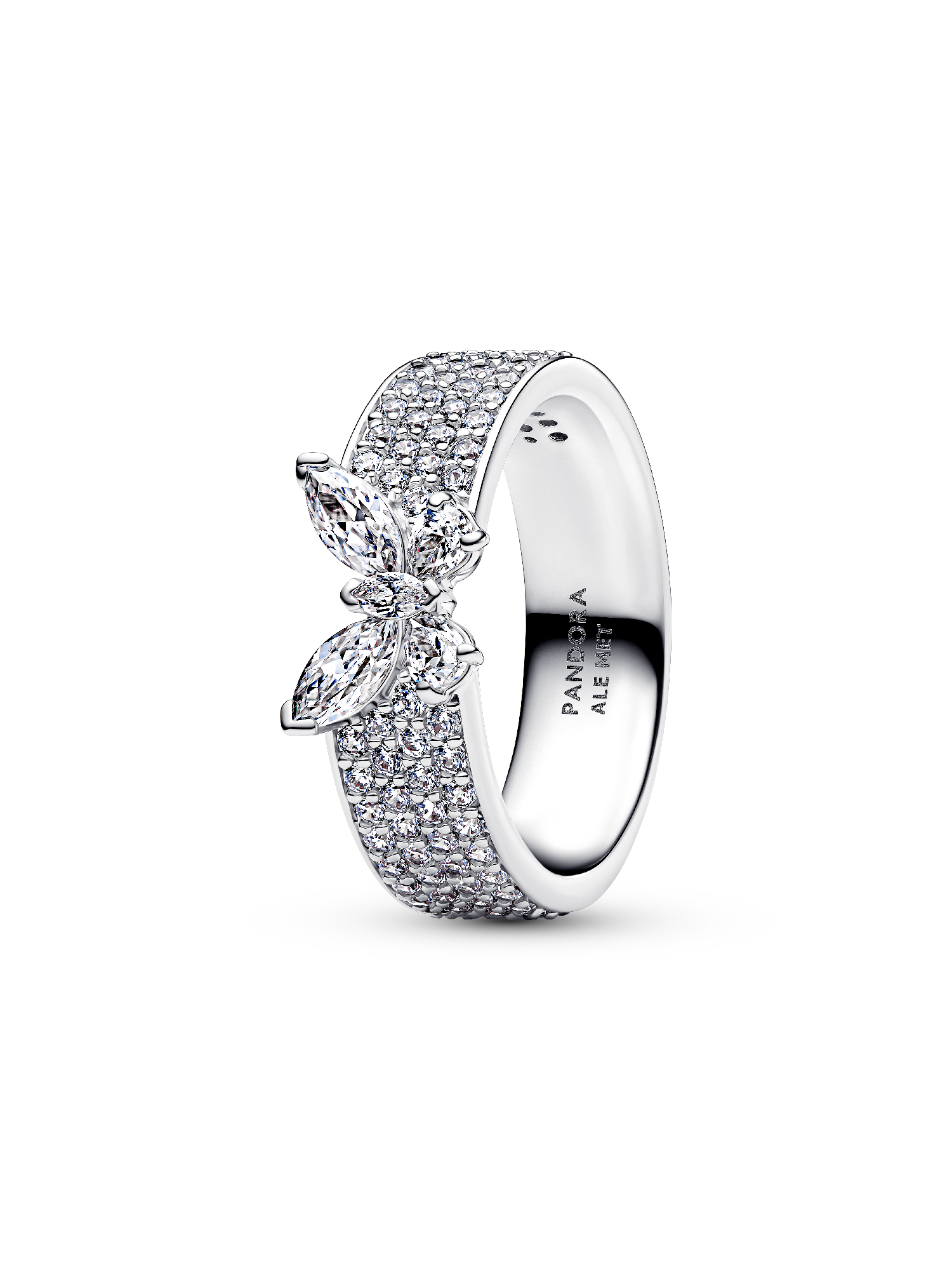 Funklende Sommerfugl Bred Ring