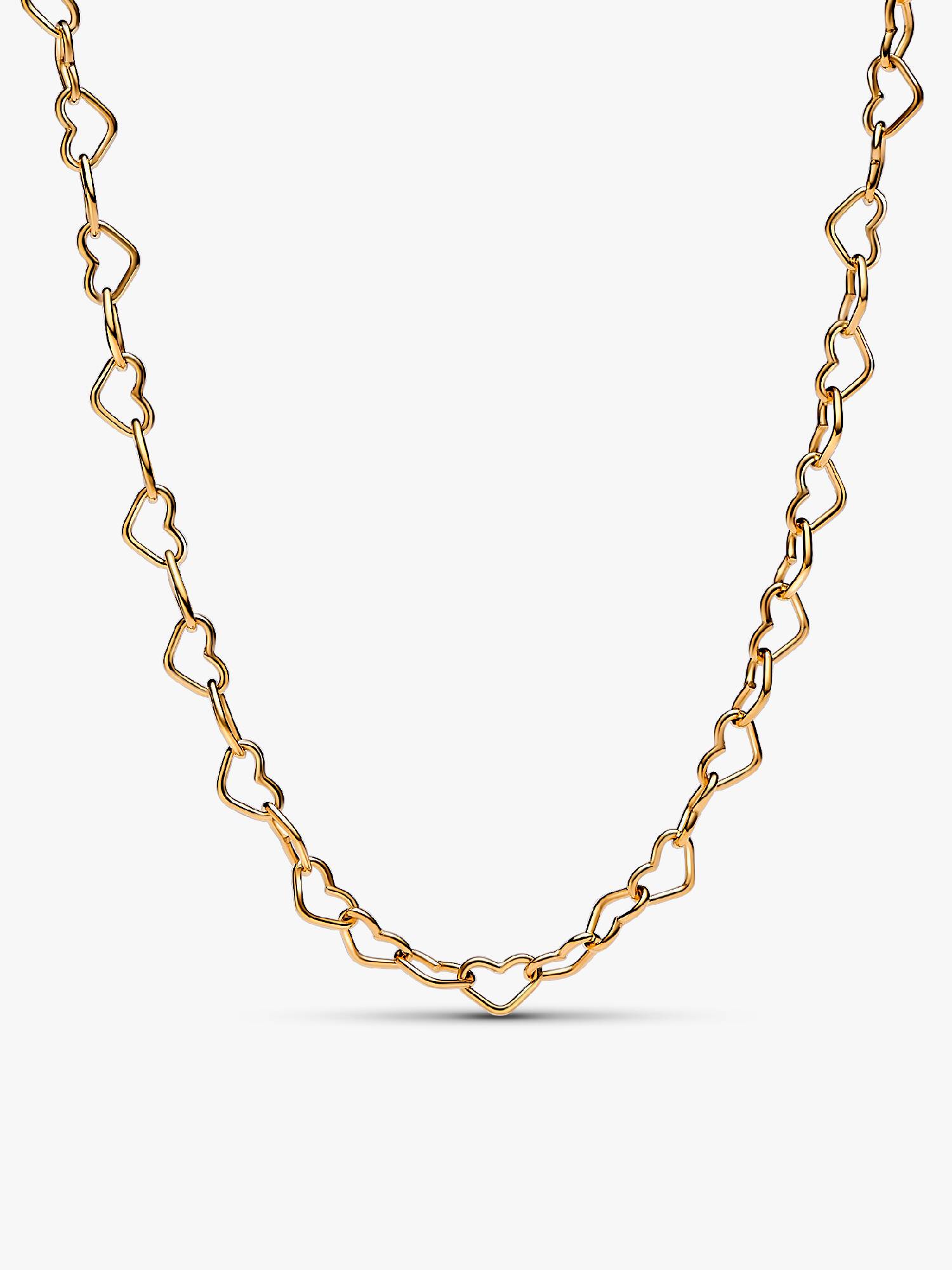 Koblede Hjerter Collier Halskjede