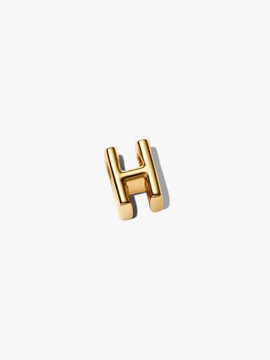 Mini Bokstaven H Alfabet Charm