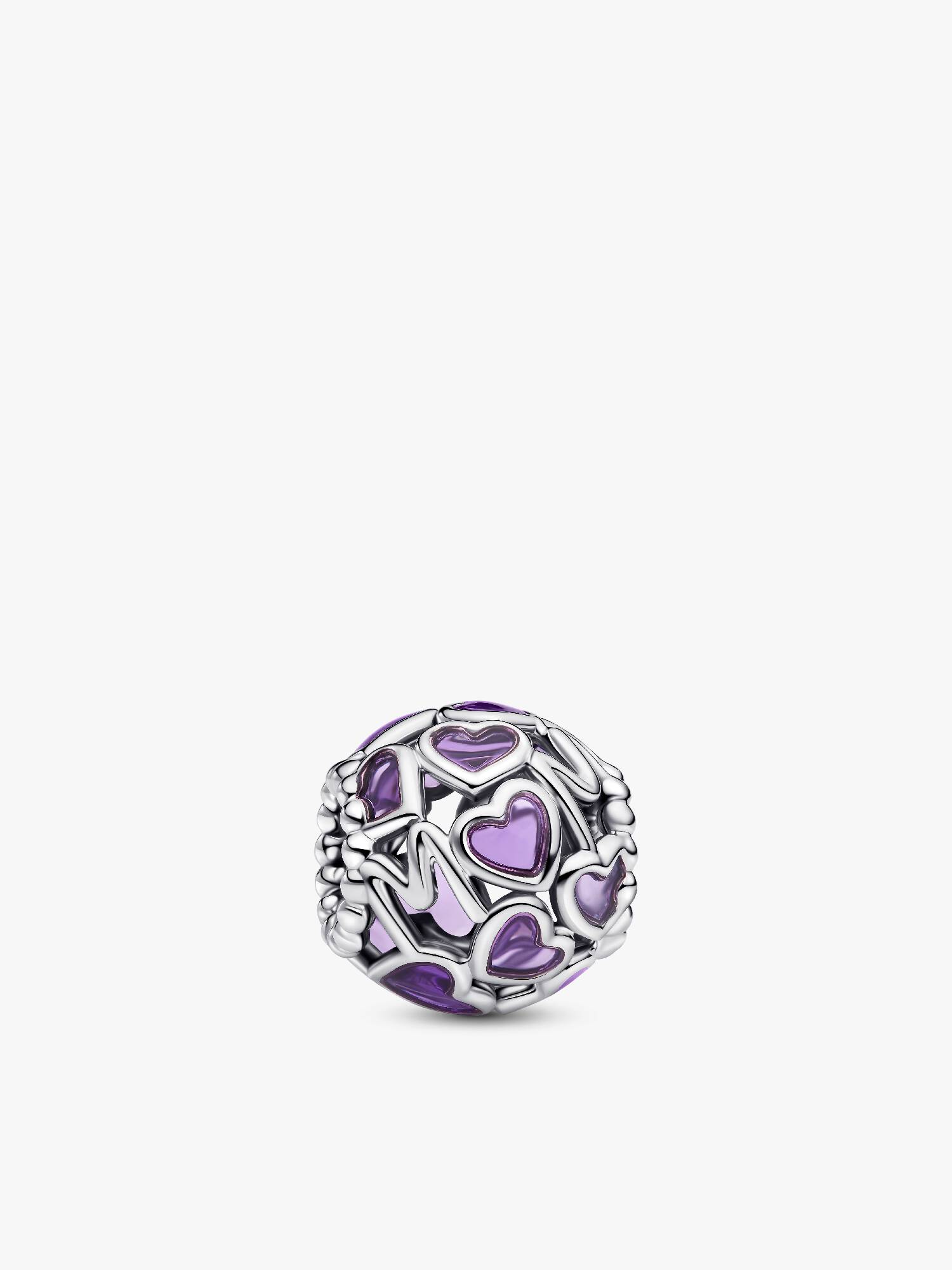 Openwork Hjerter Mum Charm