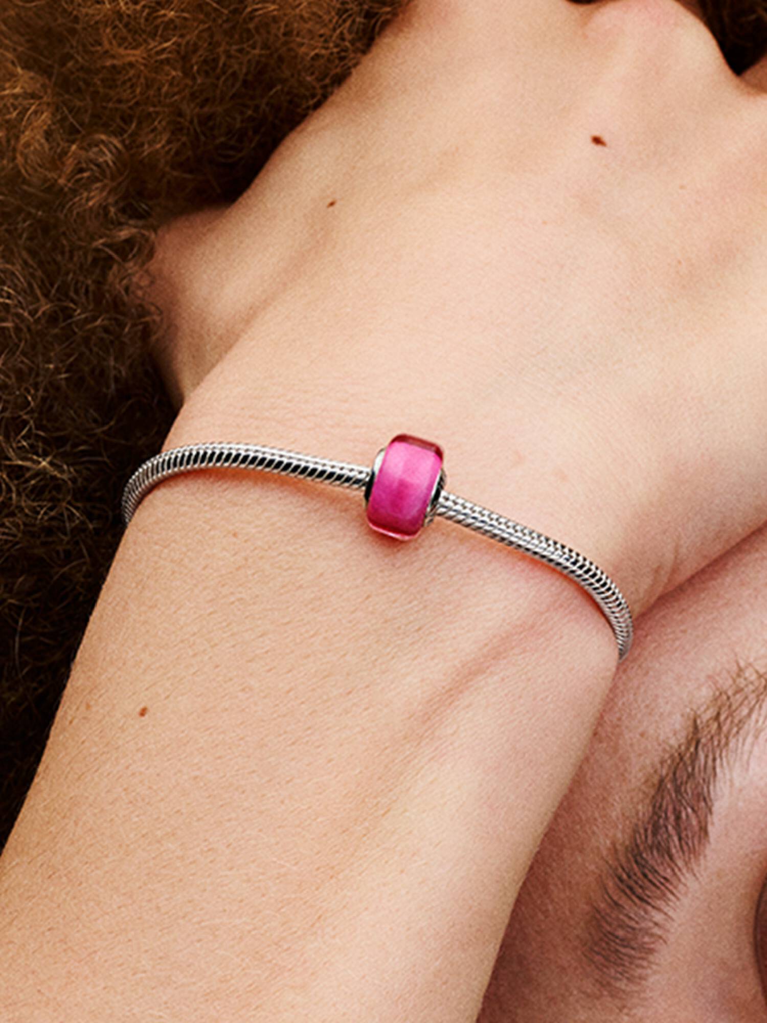Rosa Mini Muranoglass Charm