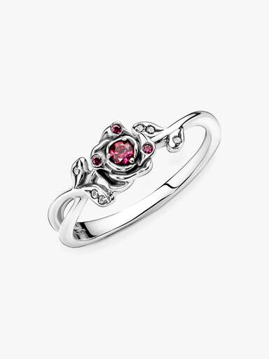 Disney Princess Belle Skjønnheten og Udyret Rose Ring