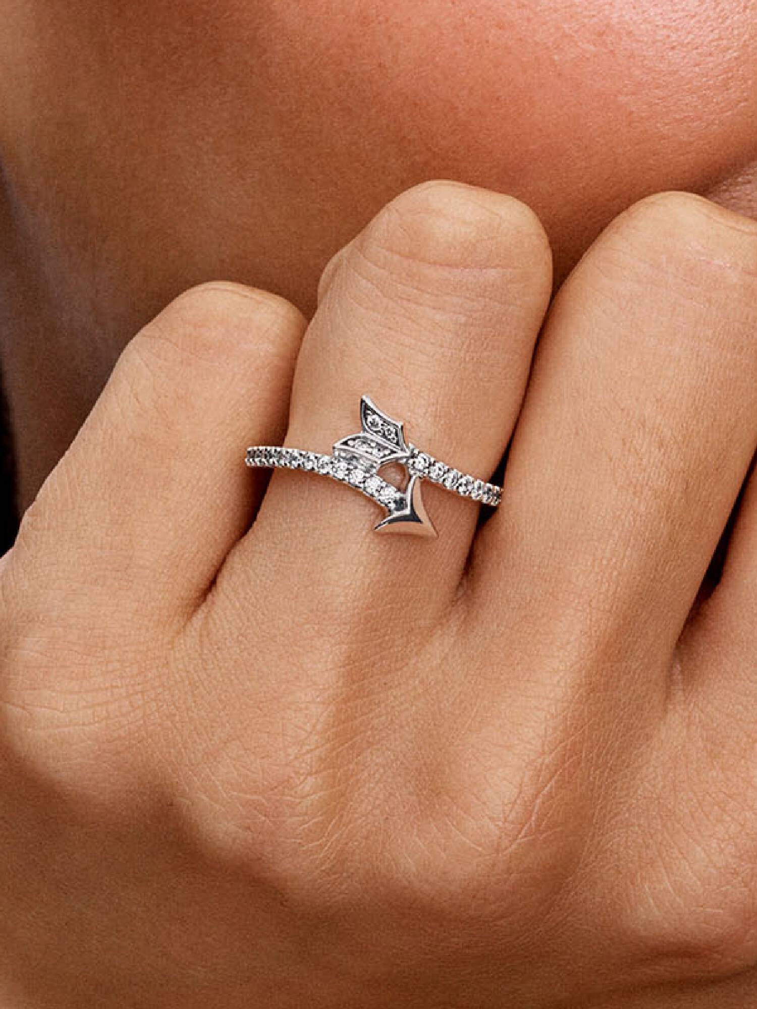 Funklende Pil Ring