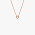 Funklende Hjerte Collier Halskjede Funklende Hjerte Collier Halskjede