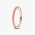 Funklende Pink Båndring Funklende Pink Båndring