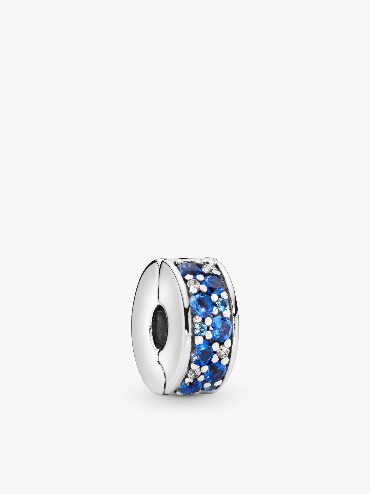 Blå Pavé Klemmecharm