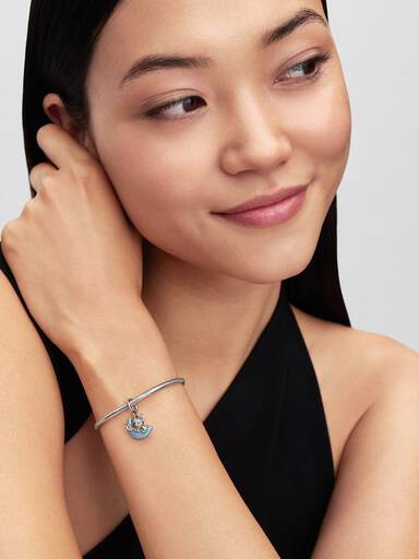 Disney Stitch Selvlysende Måne Hengende Charm