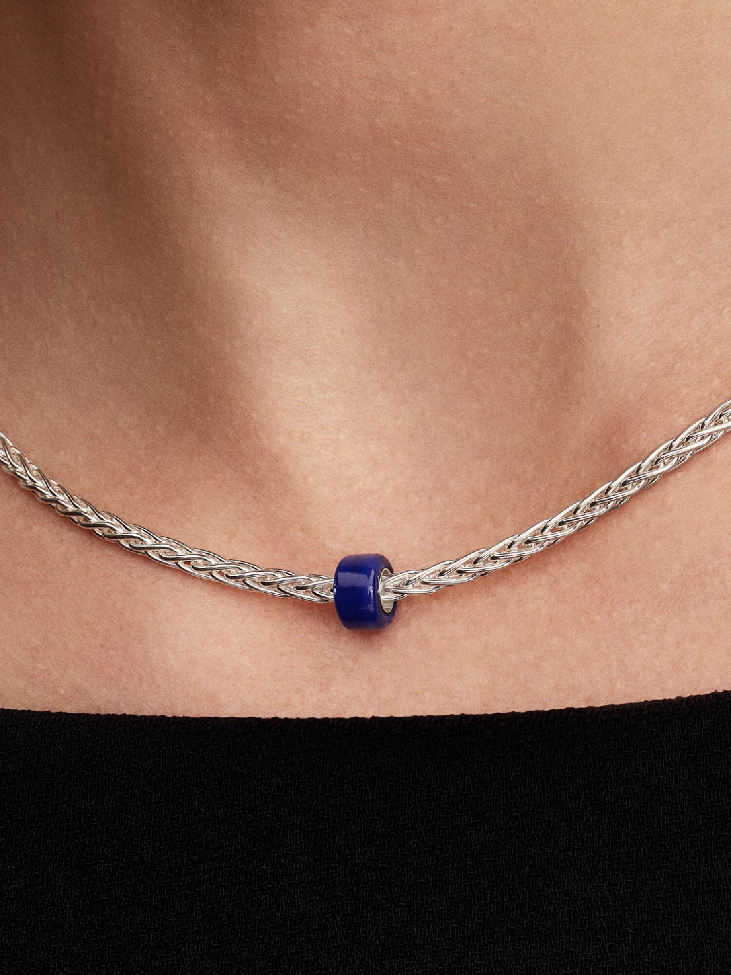 Blått Muranoglass Mini Charm