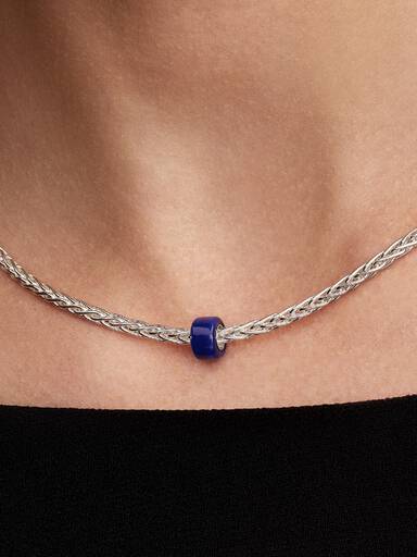 Blått Muranoglass Mini Charm