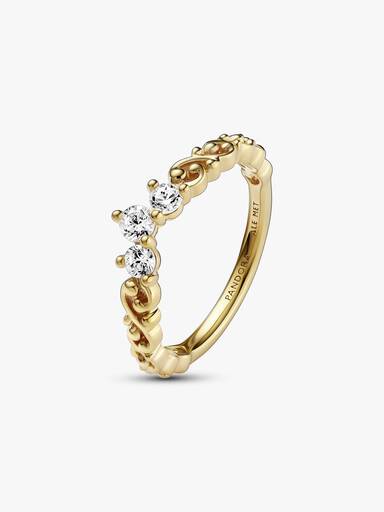 Kongelig Virvel Tiara Ring