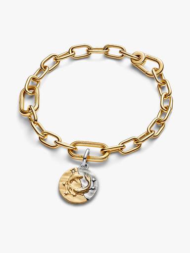 Stjernetegnet Fiskene Medaljong Charm