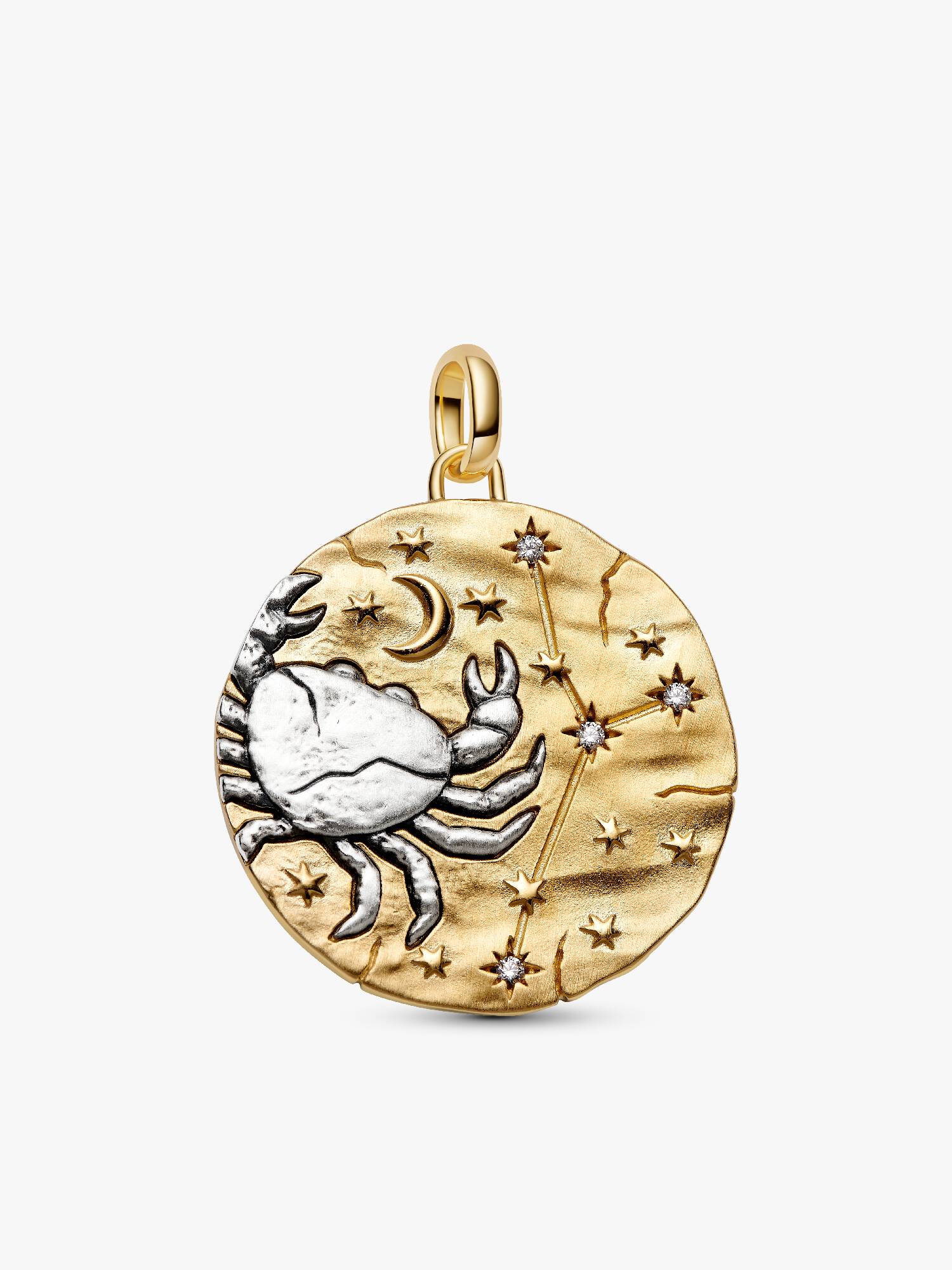 Stjernetegnet Krepsen Oversized Medaljong Charm