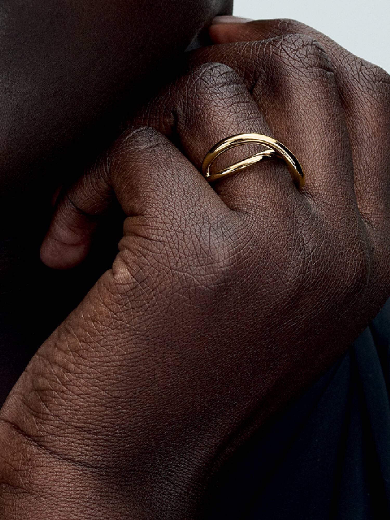 Infinityring med Organisk Form