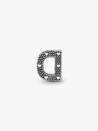Bokstaven D Alfabet Charm