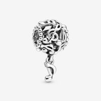 Åpen Musikknote Charm | Sterling sølv | Pandora NO