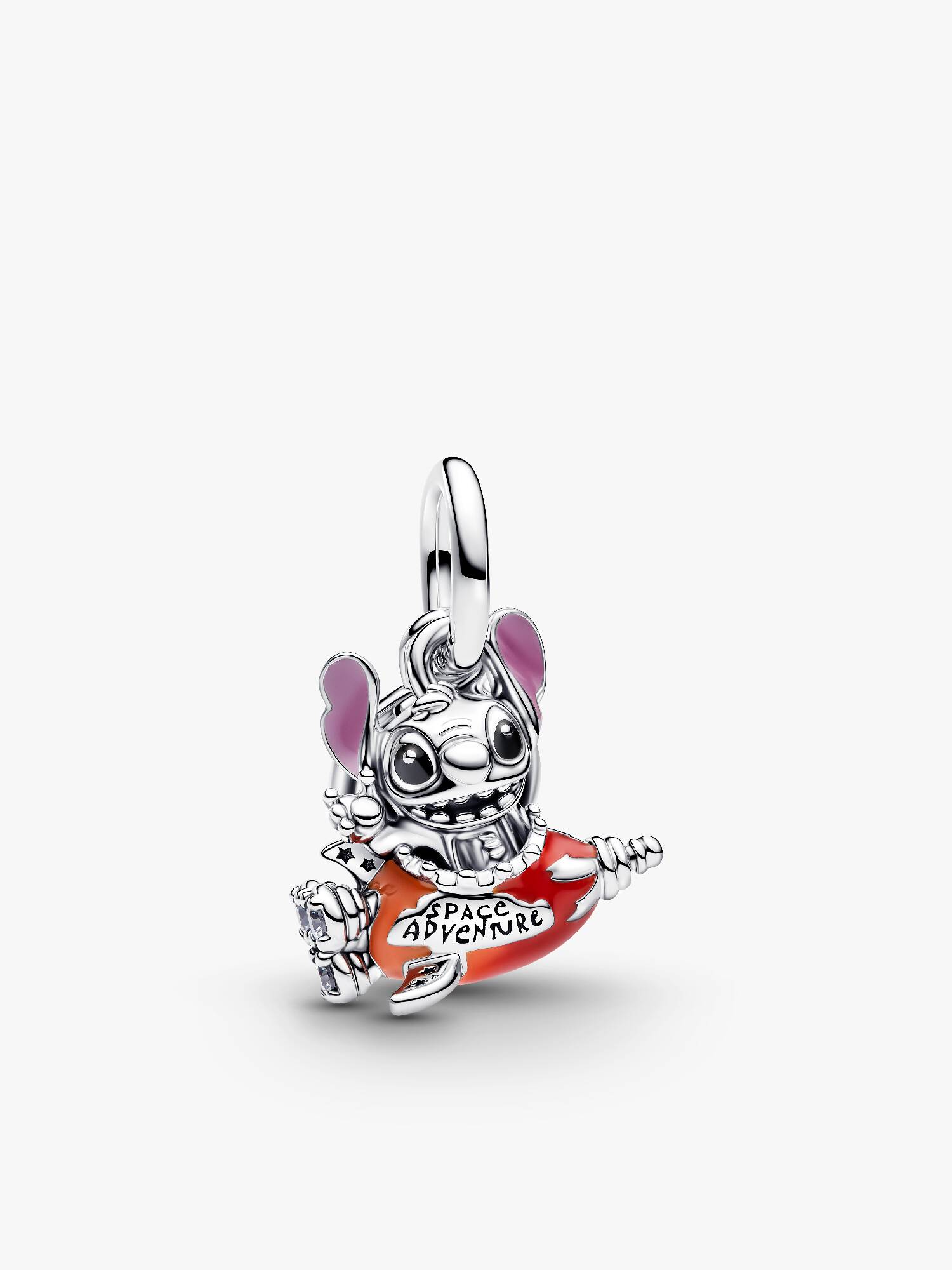 Disney Stitch Rakettskip Hengende Charm