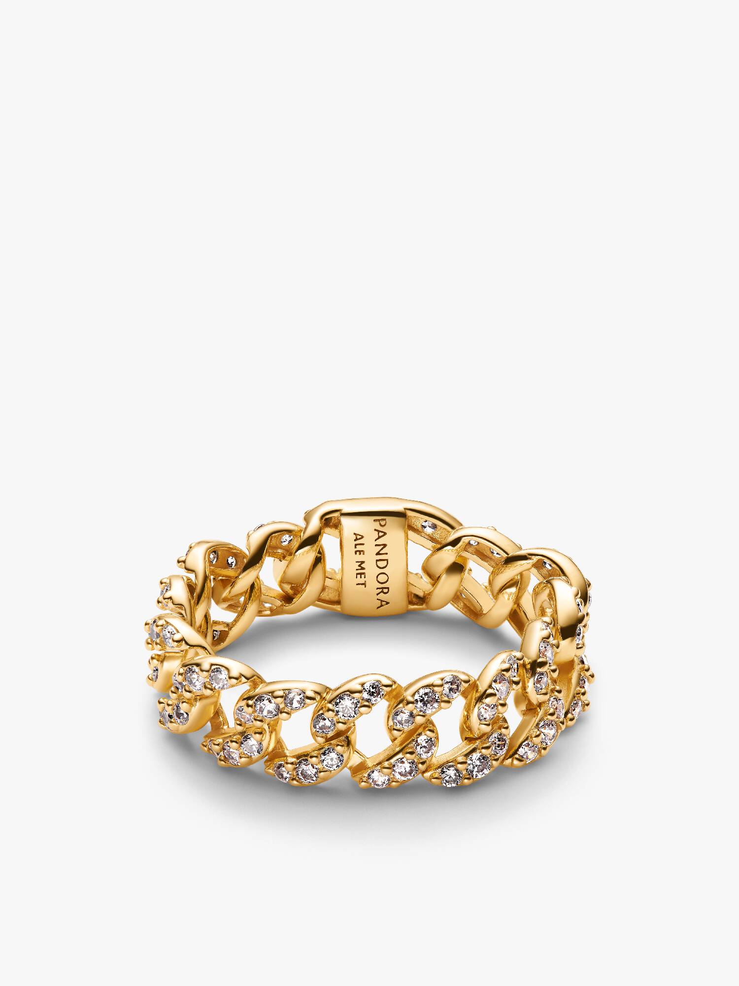 Pavé Kubansk Kjede Ring